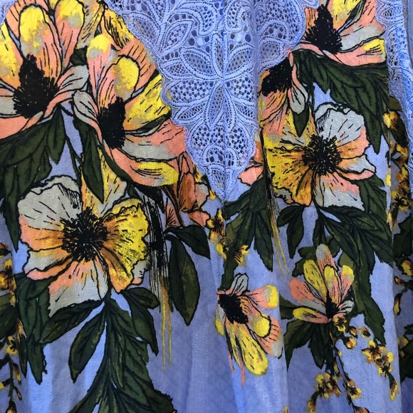 Intimately Free People • Purple, Floral Slip Dress - Picture 3 of 8